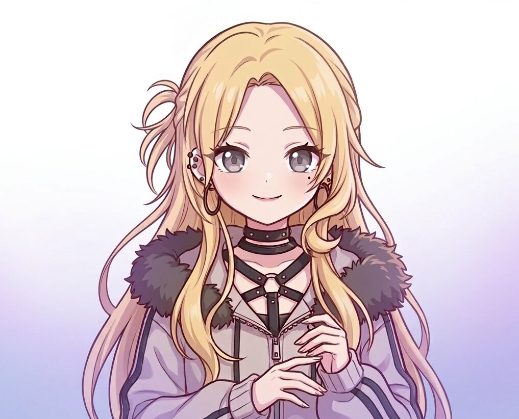 マブガルのコトハ（世界への反逆者）のデフォルメイラスト。不敵な笑みを浮かべ、強大な力を秘めたアタッカーのイメージ。